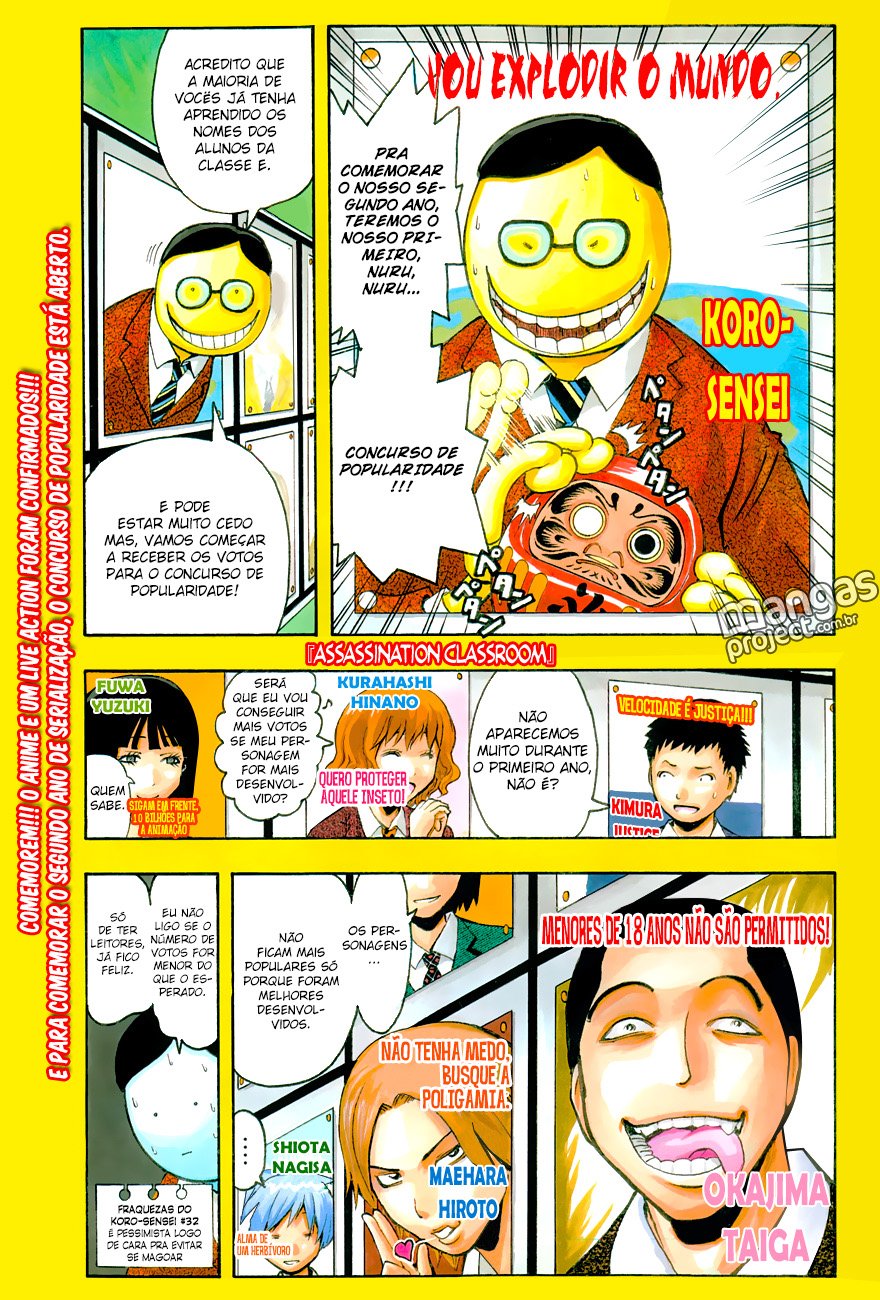Read Assassination Classroom (pt) Manga Online