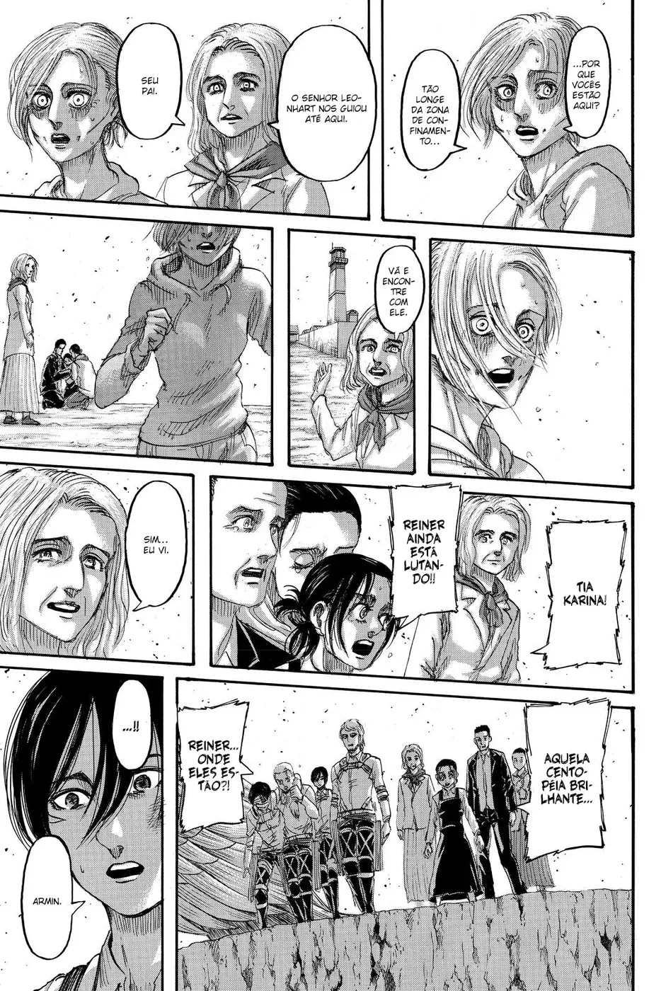 Read Attack on Titan (pt) Manga Online