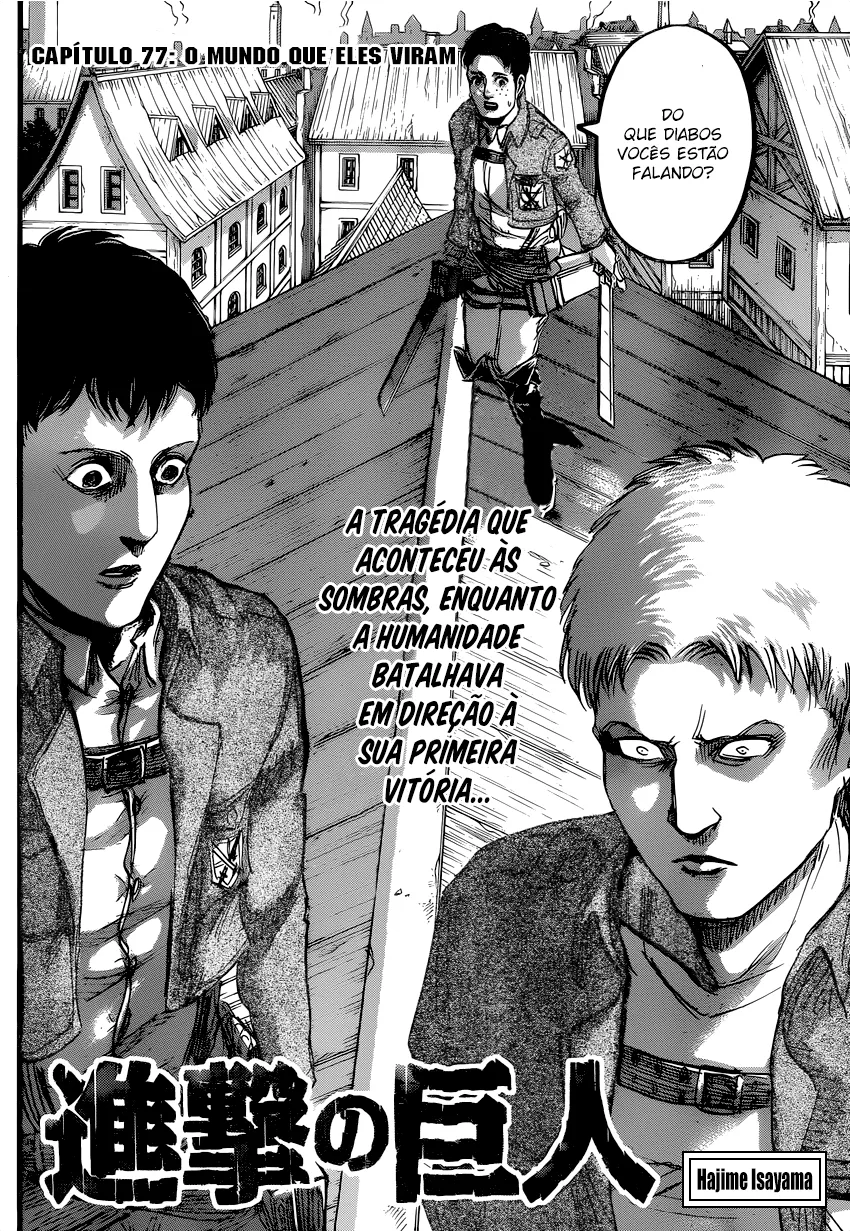 Read Attack on Titan (pt) Manga Online