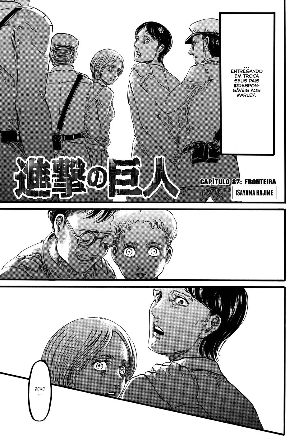 Read Attack on Titan (pt) Manga Online