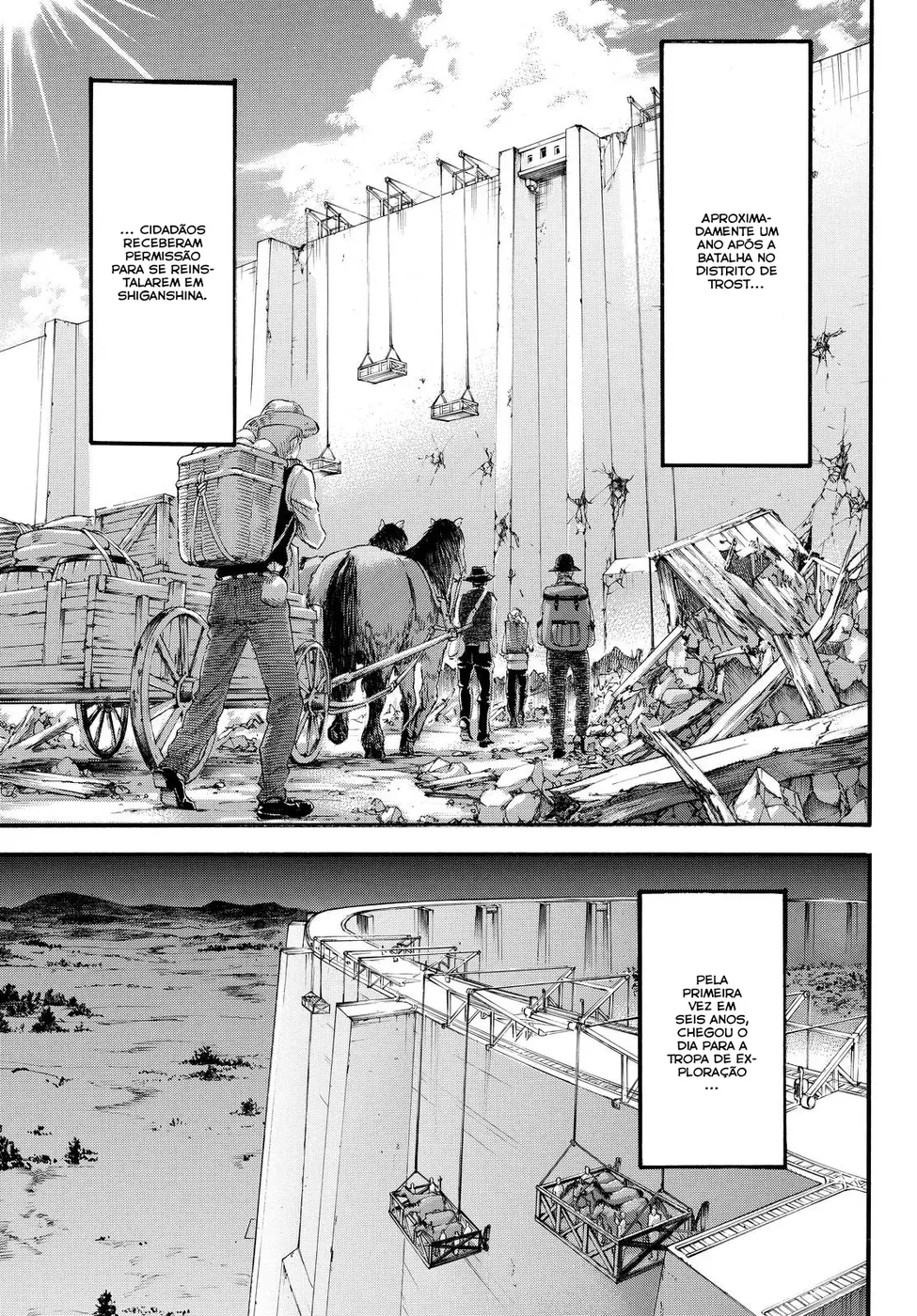 Read Attack on Titan (pt) Manga Online