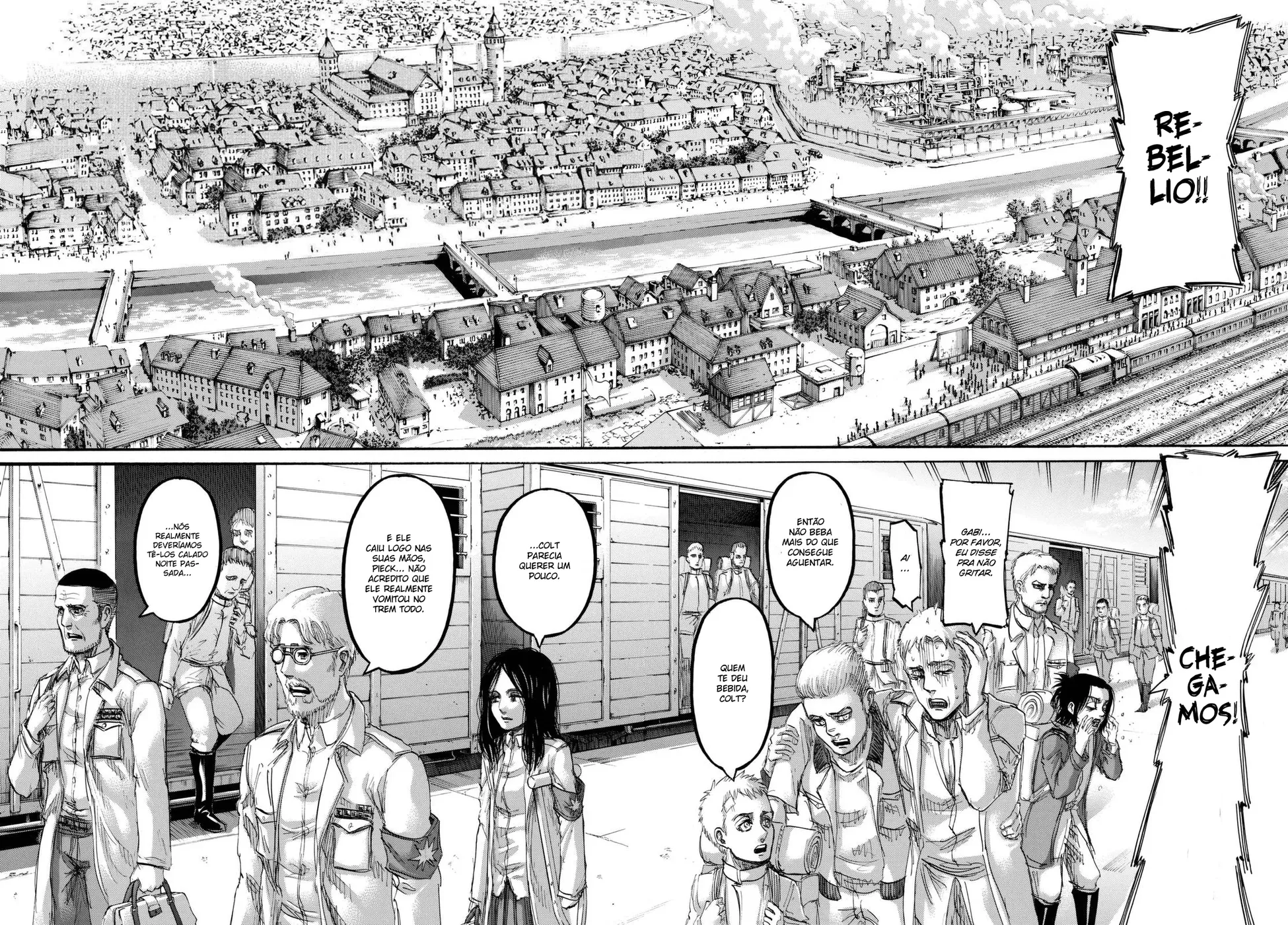 Read Attack on Titan (pt) Manga Online