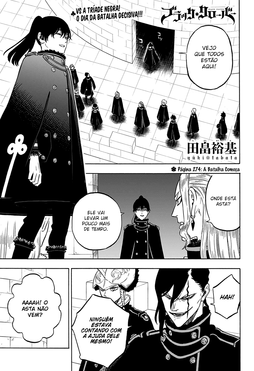 Read Black Clover (pt) Manga Online