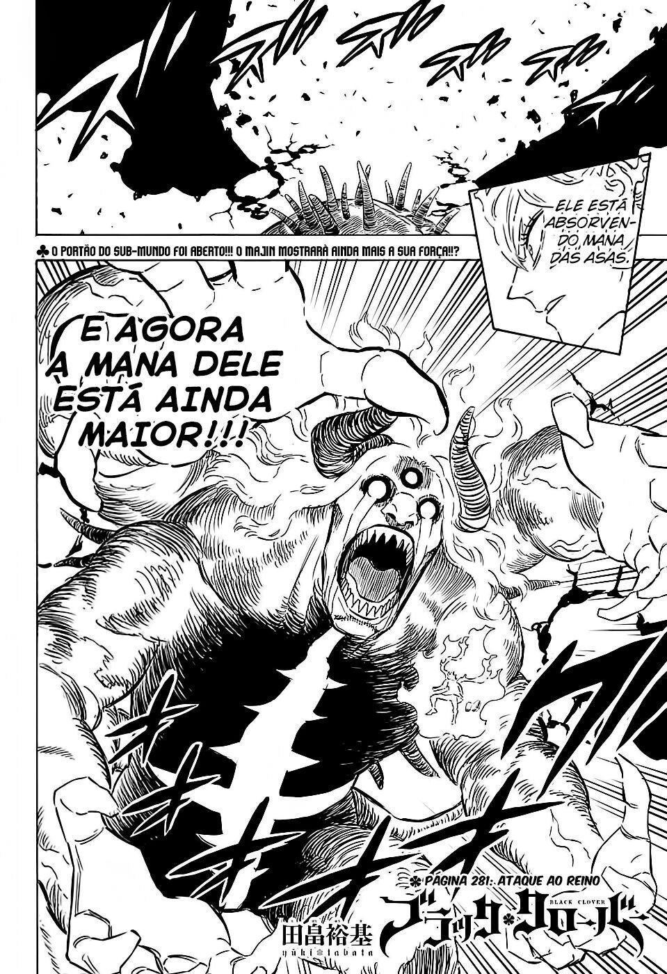Read Black Clover (pt) Manga Online