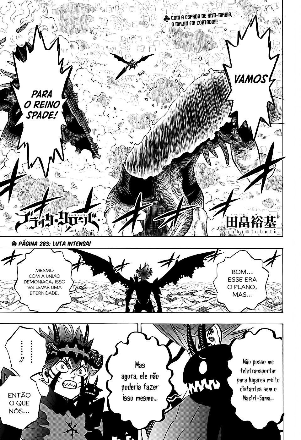 Read Black Clover (pt) Manga Online