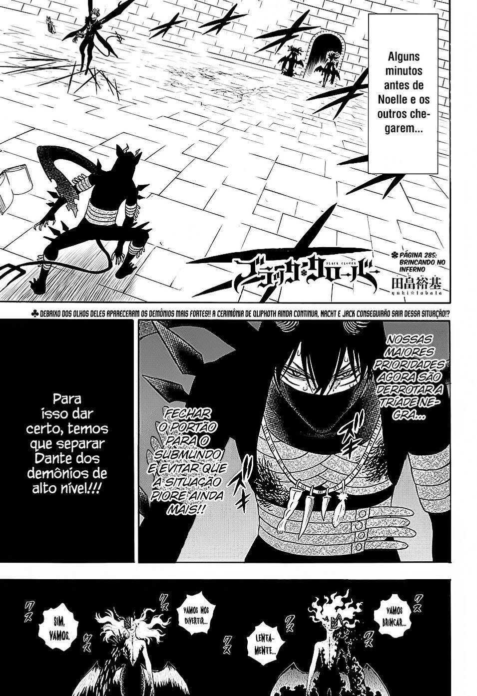 Read Black Clover (pt) Manga Online