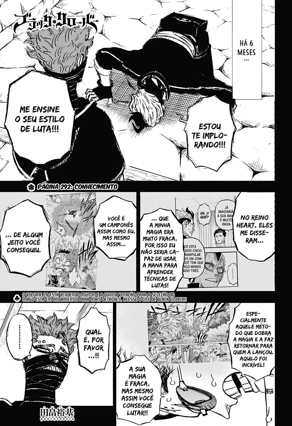 Read Black Clover (pt) Manga Online