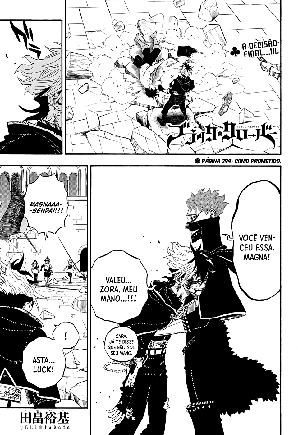 Read Black Clover (pt) Manga Online