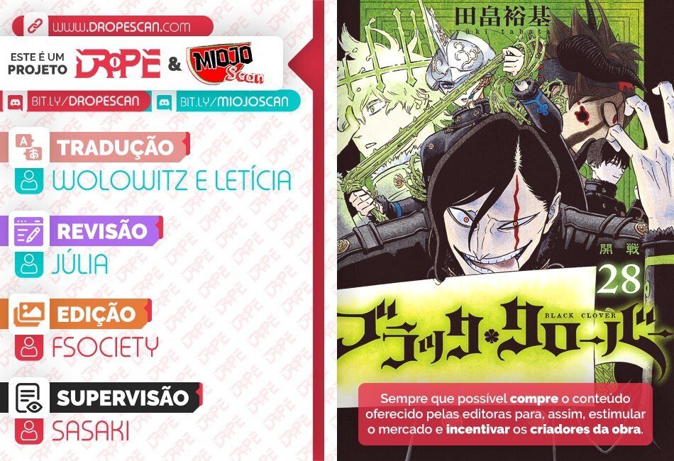 Read Black Clover (pt) Manga Online