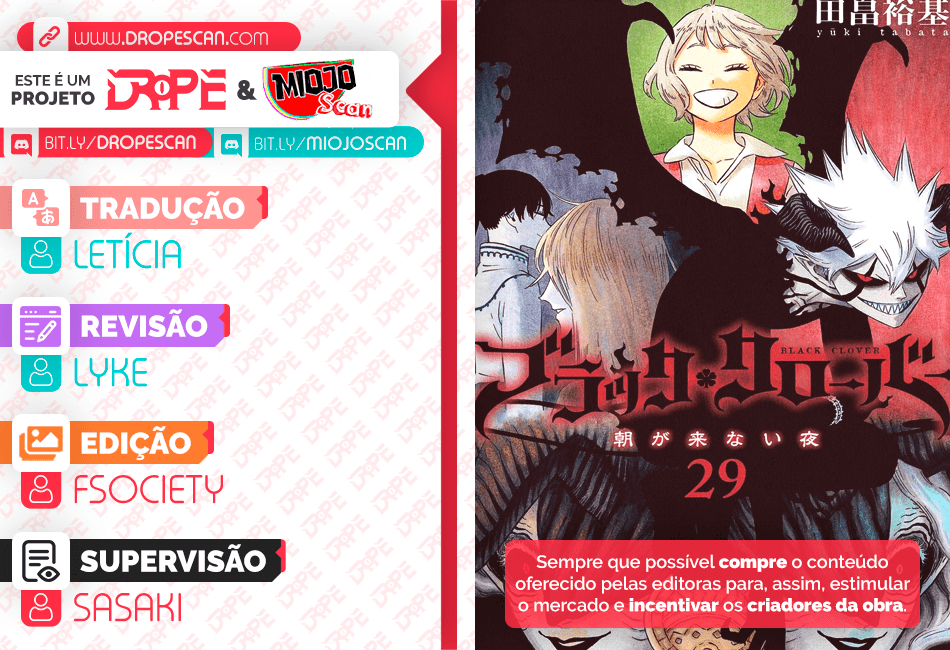 Read Black Clover (pt) Manga Online