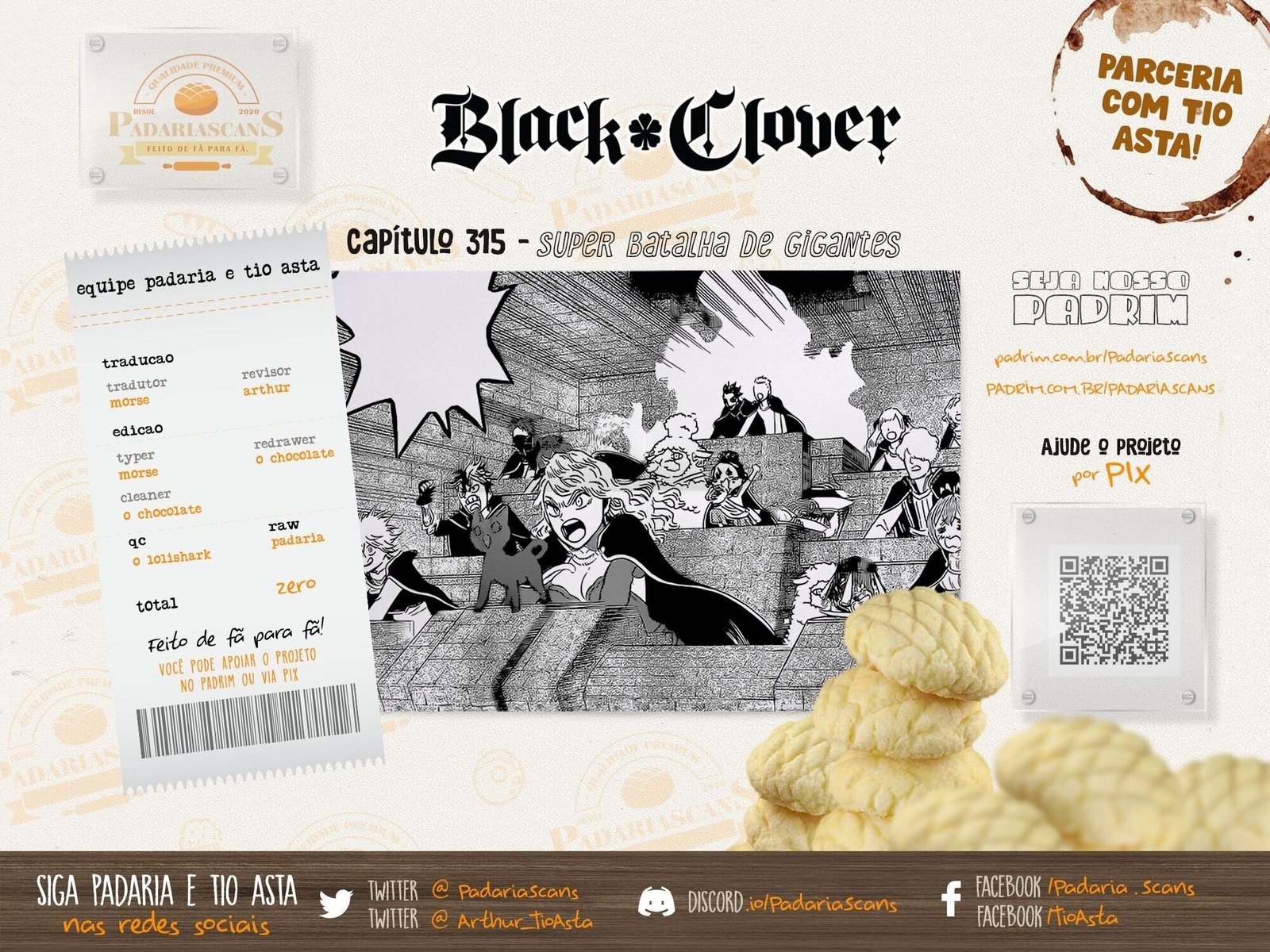 Read Black Clover (pt) Manga Online