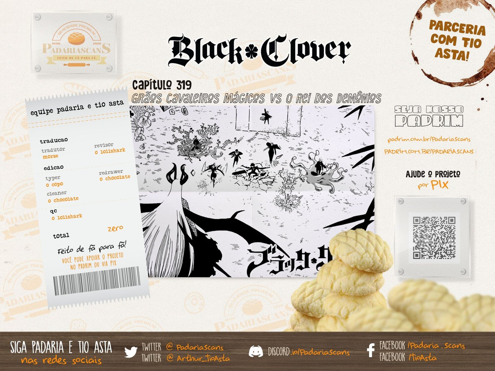 Read Black Clover (pt) Manga Online