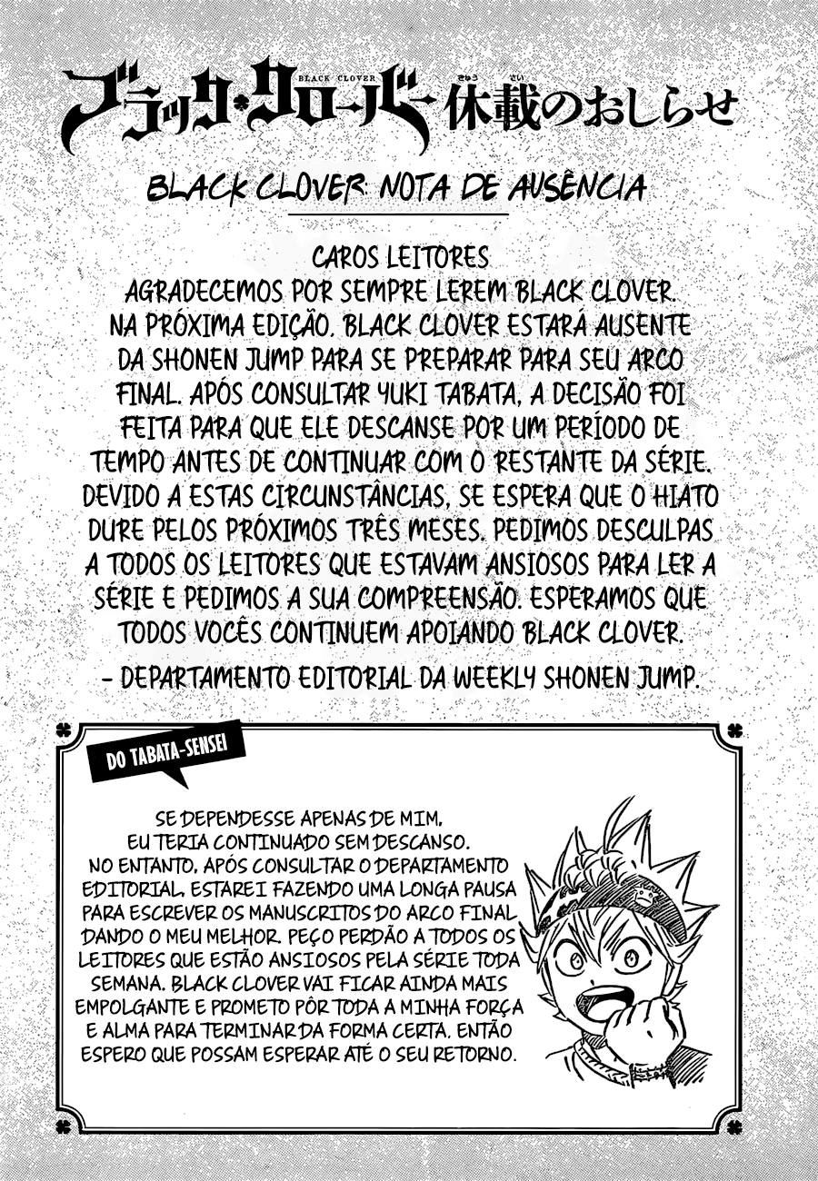 Read Black Clover (pt) Manga Online