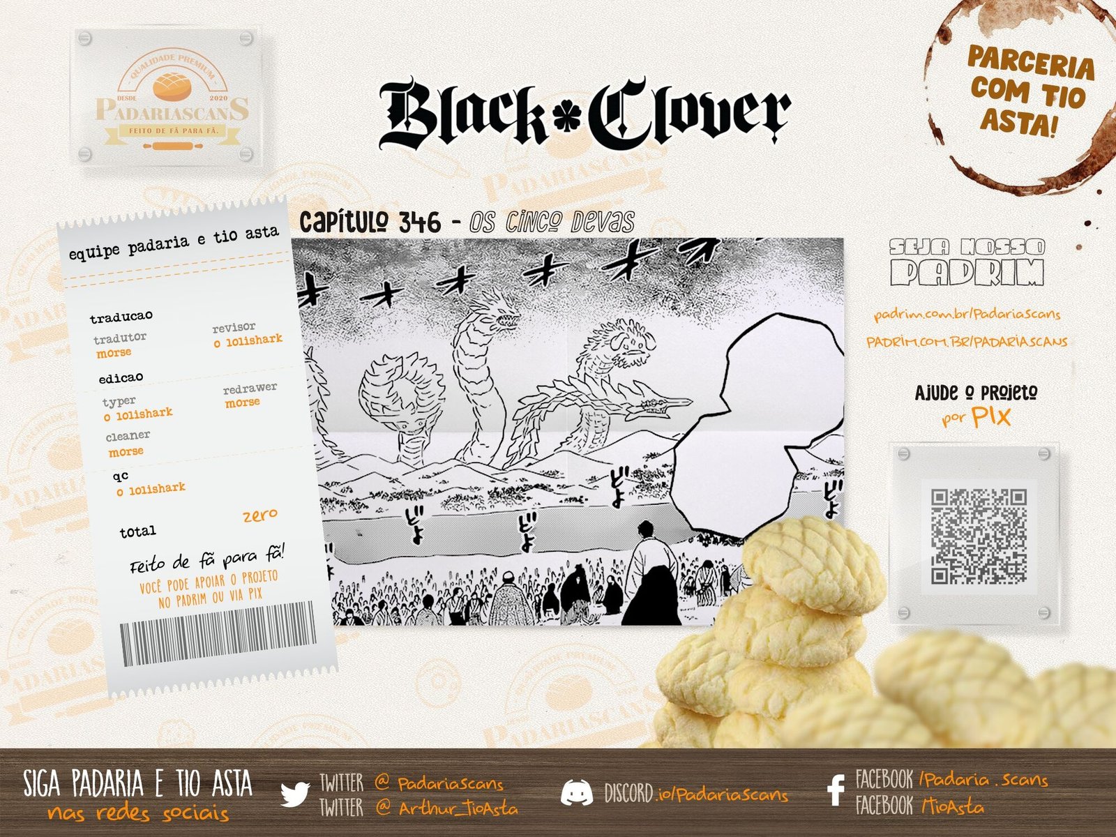 Read Black Clover (pt) Manga Online