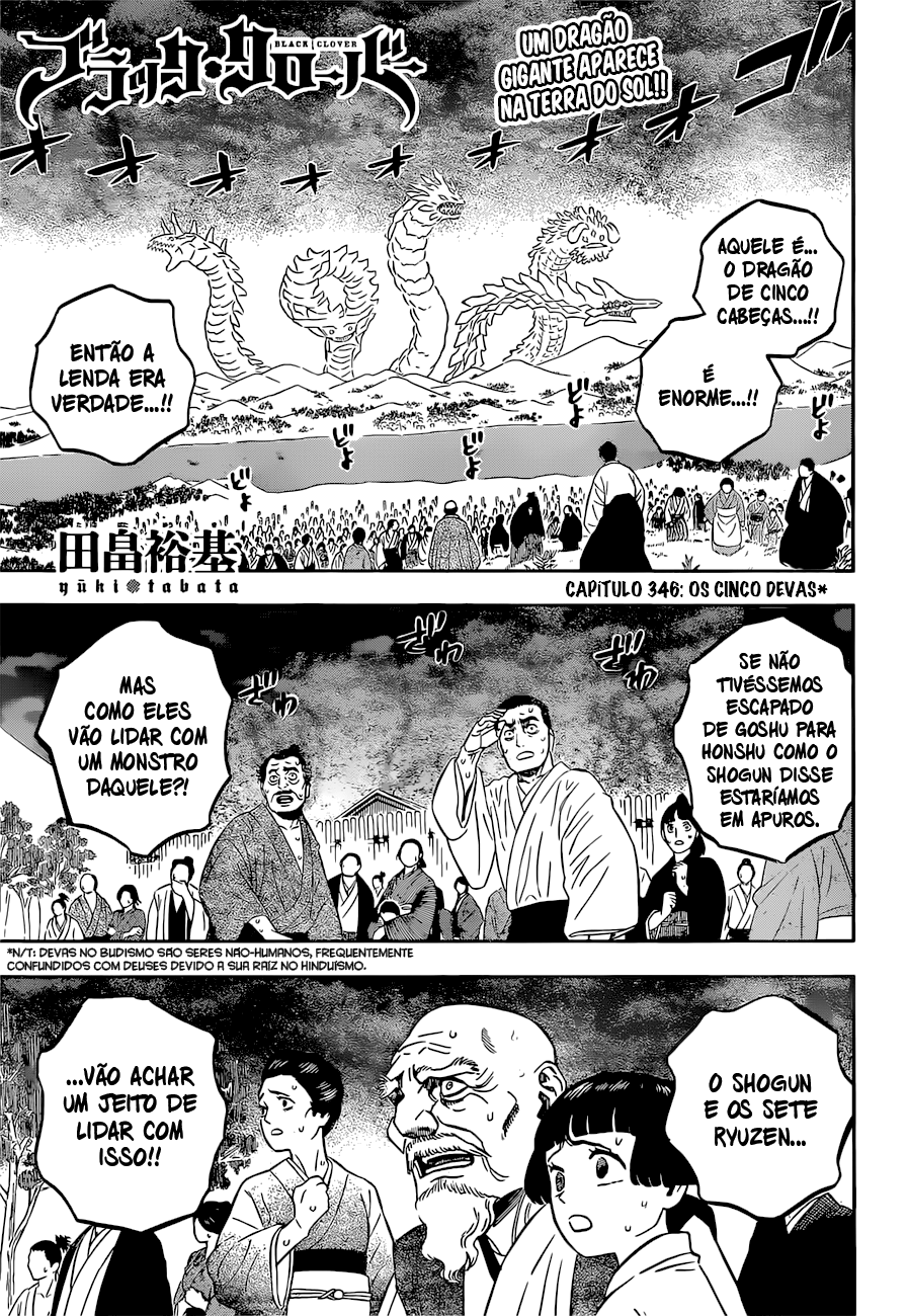 Read Black Clover (pt) Manga Online