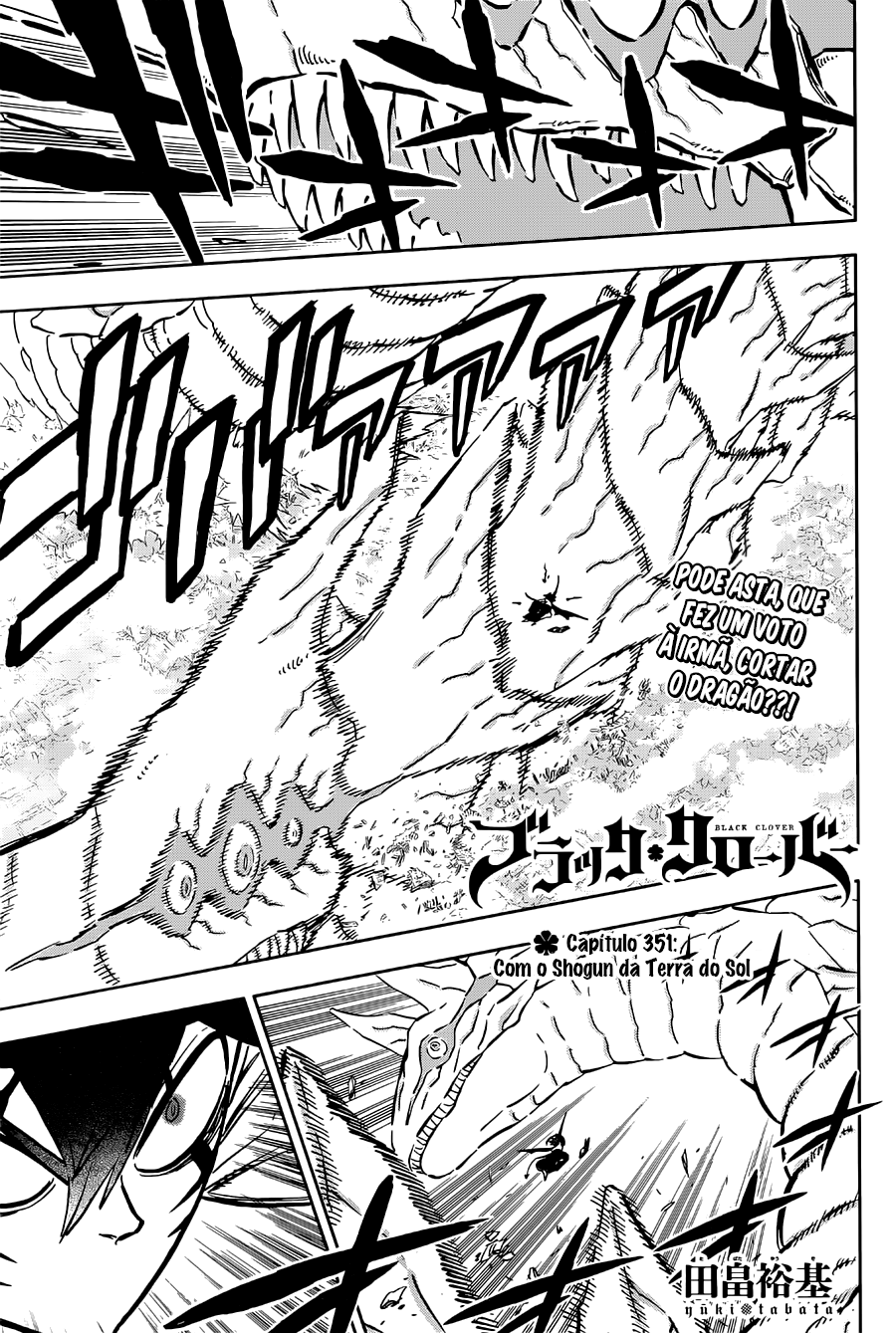 Read Black Clover (pt) Manga Online