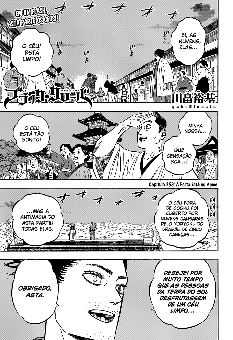 Read Black Clover (pt) Manga Online