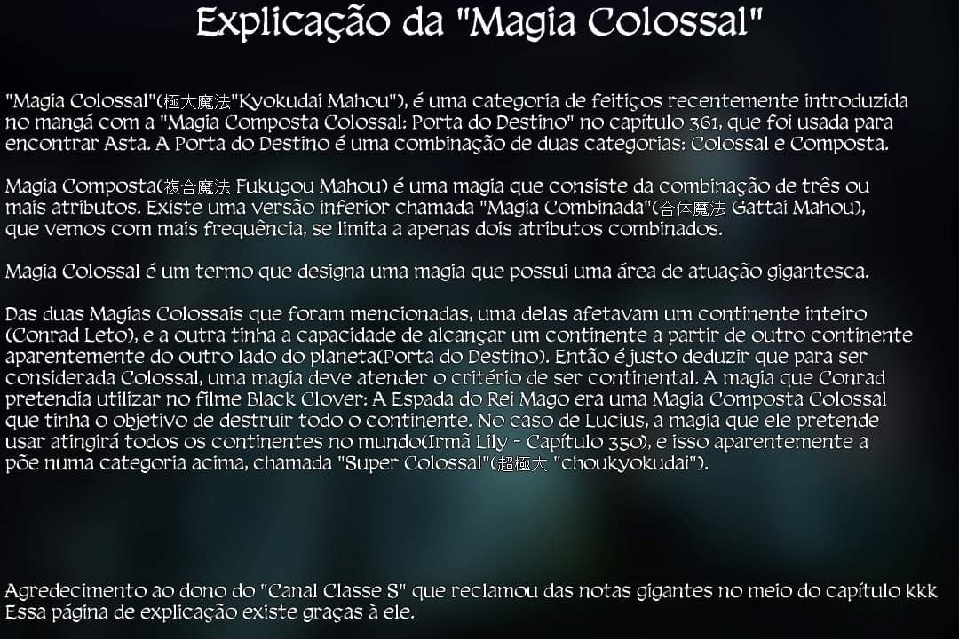 Read Black Clover (pt) Manga Online