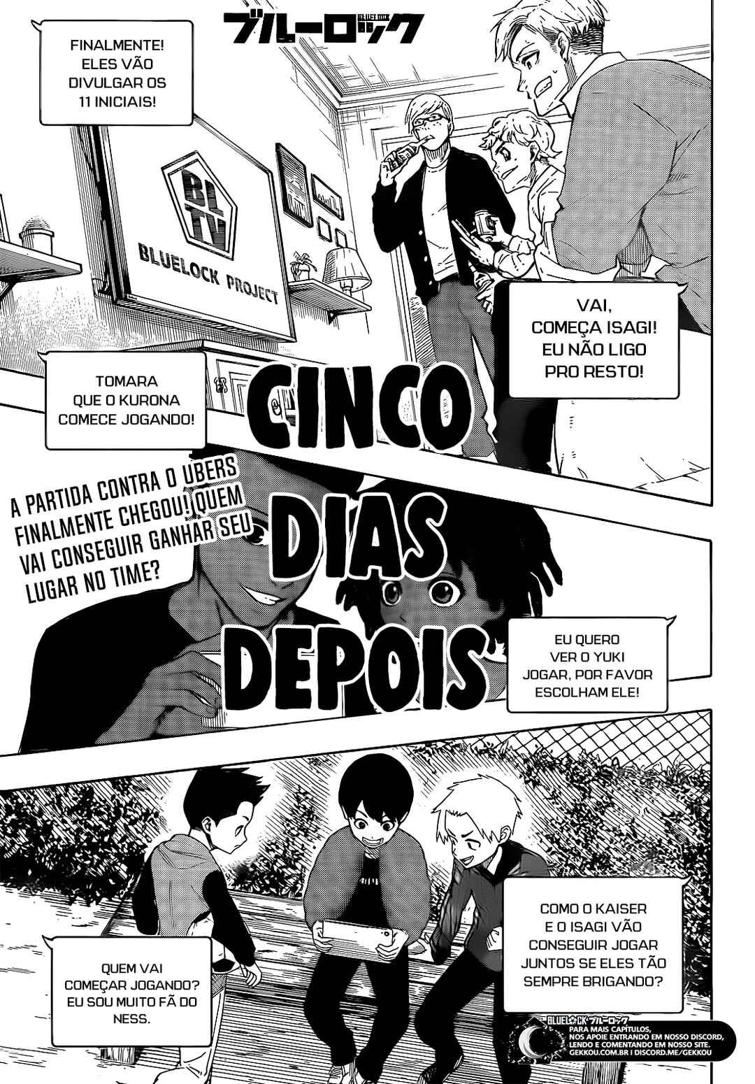 Read Blue Lock (pt) Manga Online