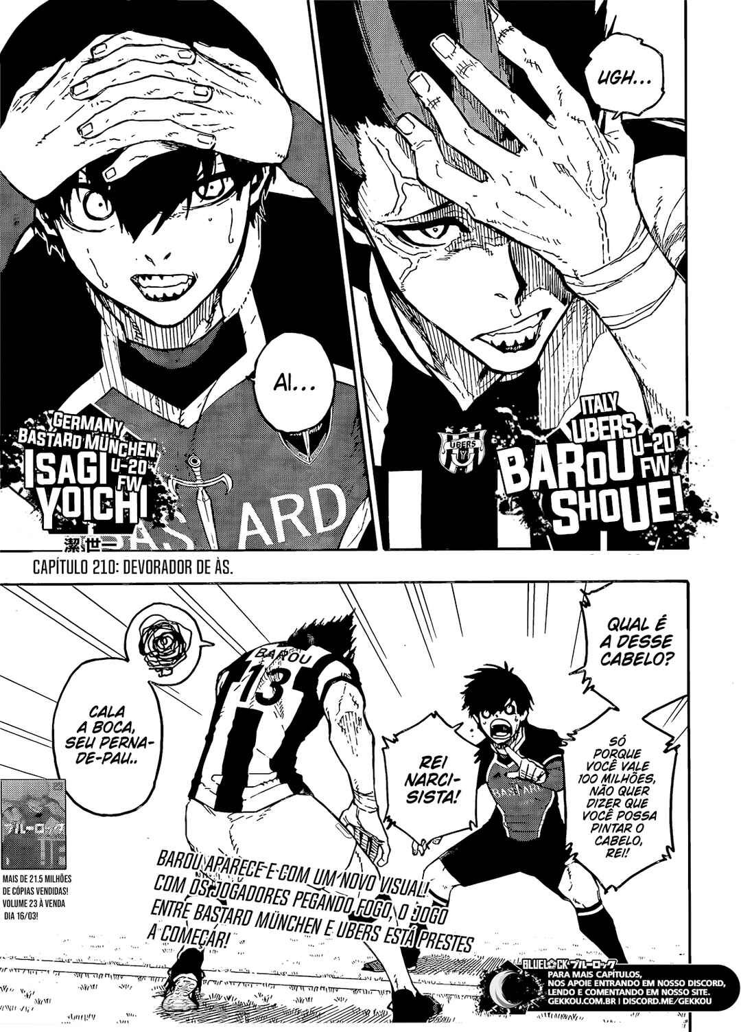 Read Blue Lock (pt) Manga Online