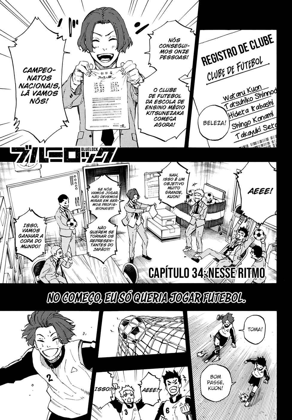 Read Blue Lock (pt) Manga Online