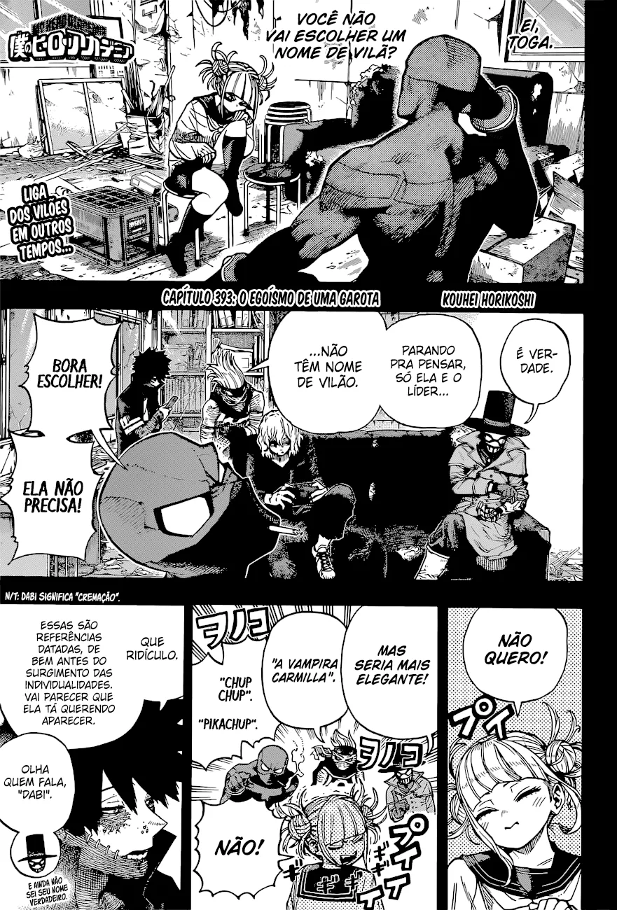 Read Boku no Hero Academia (pt) Manga Online