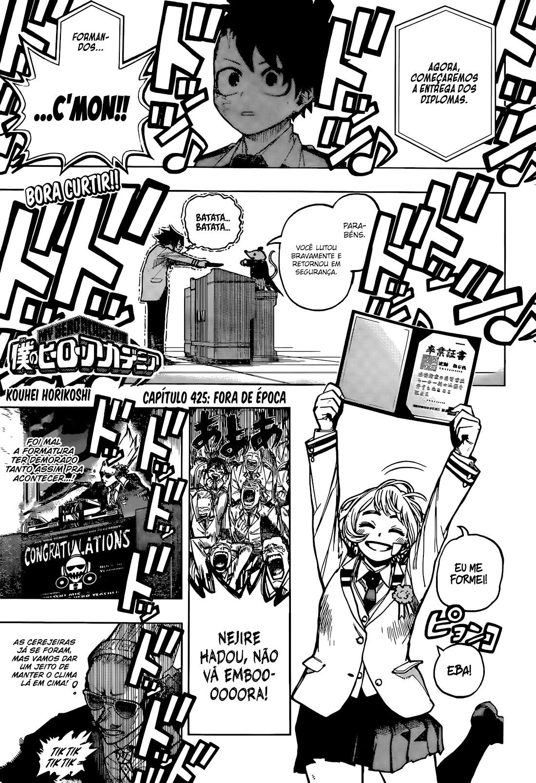 Read Boku no Hero Academia (pt) Manga Online