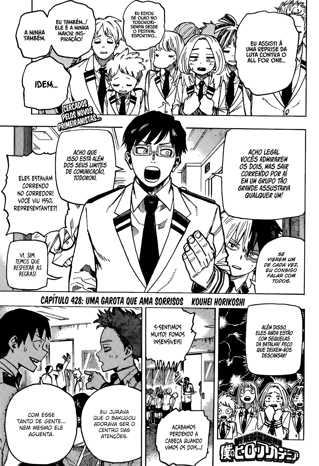 Read Boku no Hero Academia (pt) Manga Online