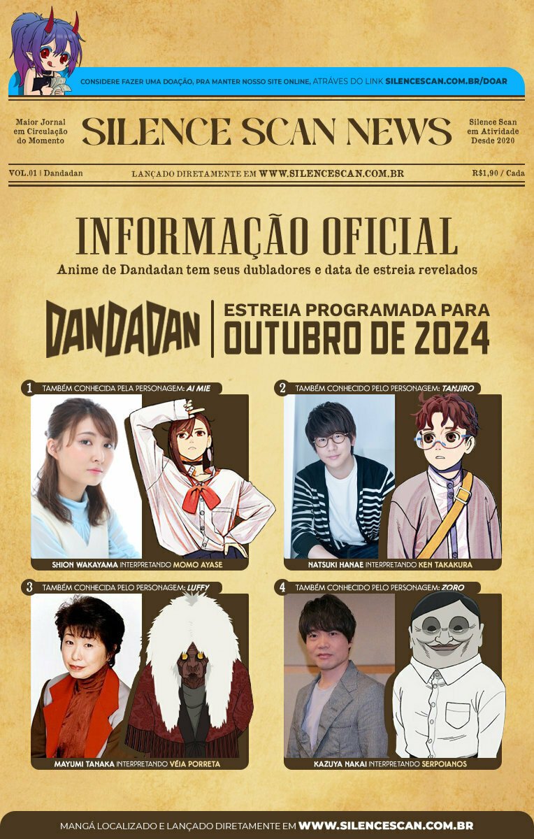 Read Dandadan (pt) Manga Online