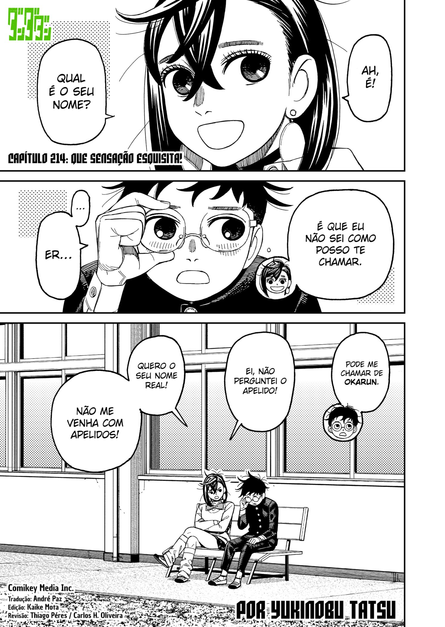 Read Dandadan (pt) Manga Online