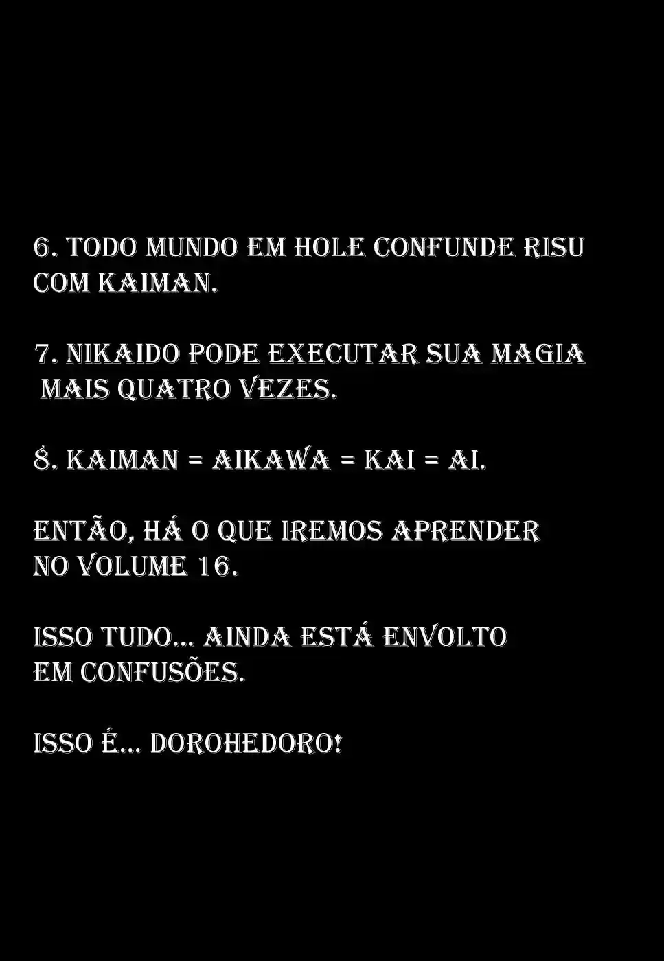 Read Dorohedoro (pt) Manga Online