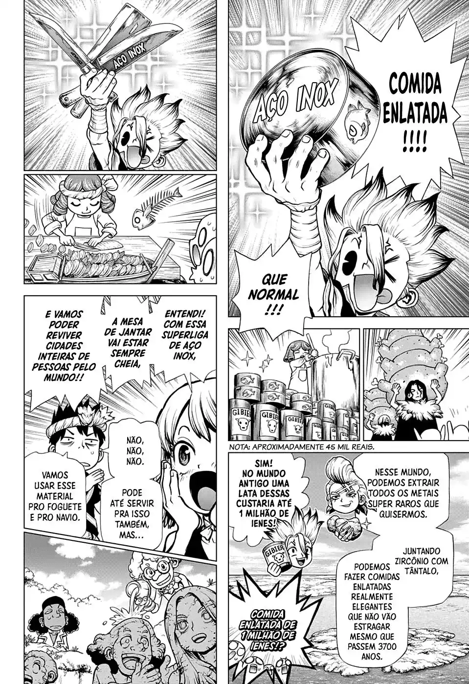 Read Dr. Stone (pt) Manga Online