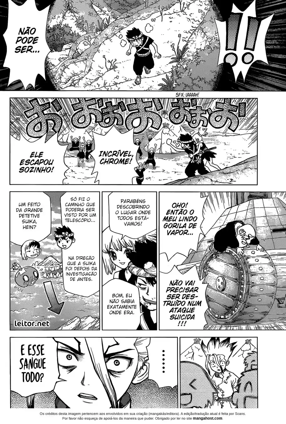 Read Dr. Stone (pt) Manga Online