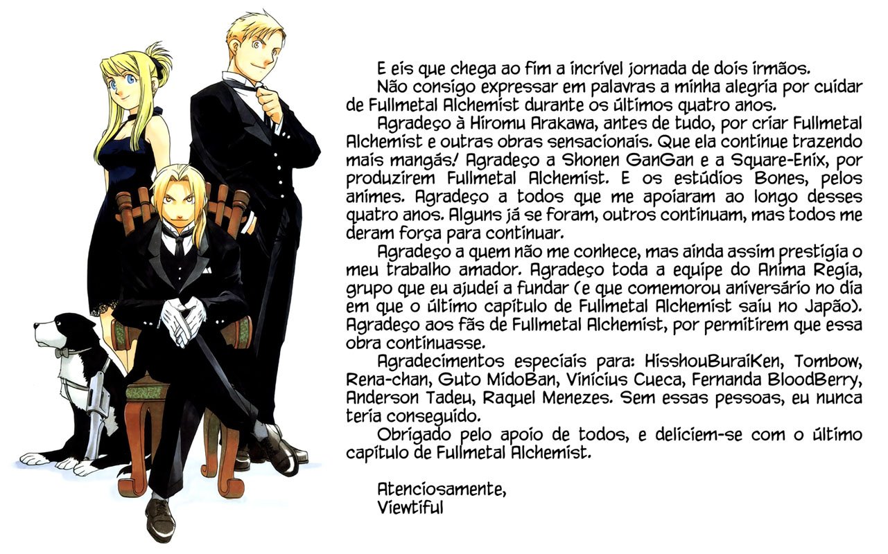 Read Fullmetal Alchemist (pt) Manga Online