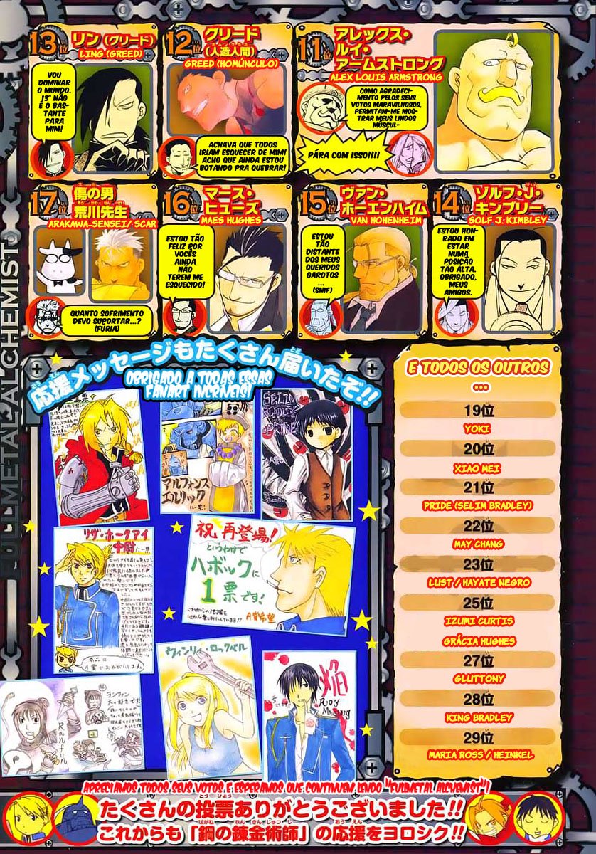 Read Fullmetal Alchemist (pt) Manga Online
