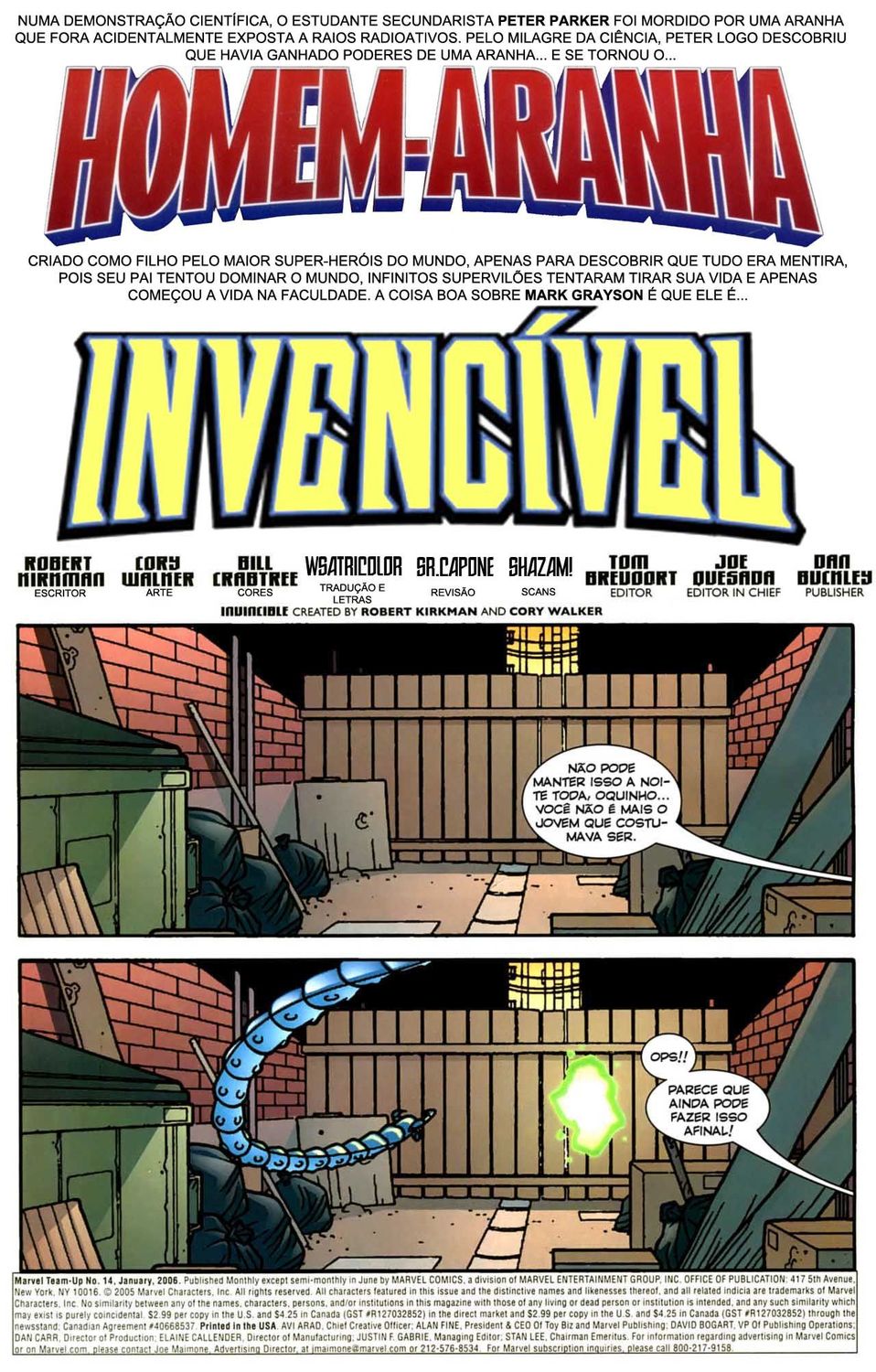 Read Invencível (2003) (pt) Manga Online