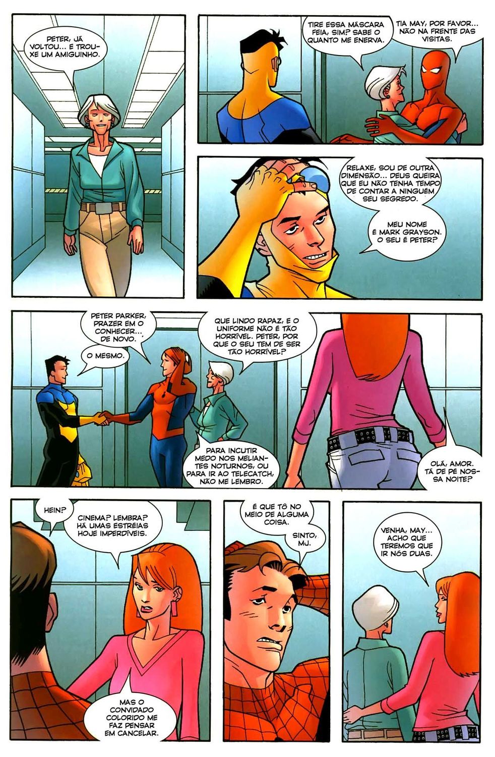 Read Invencível (2003) (pt) Manga Online