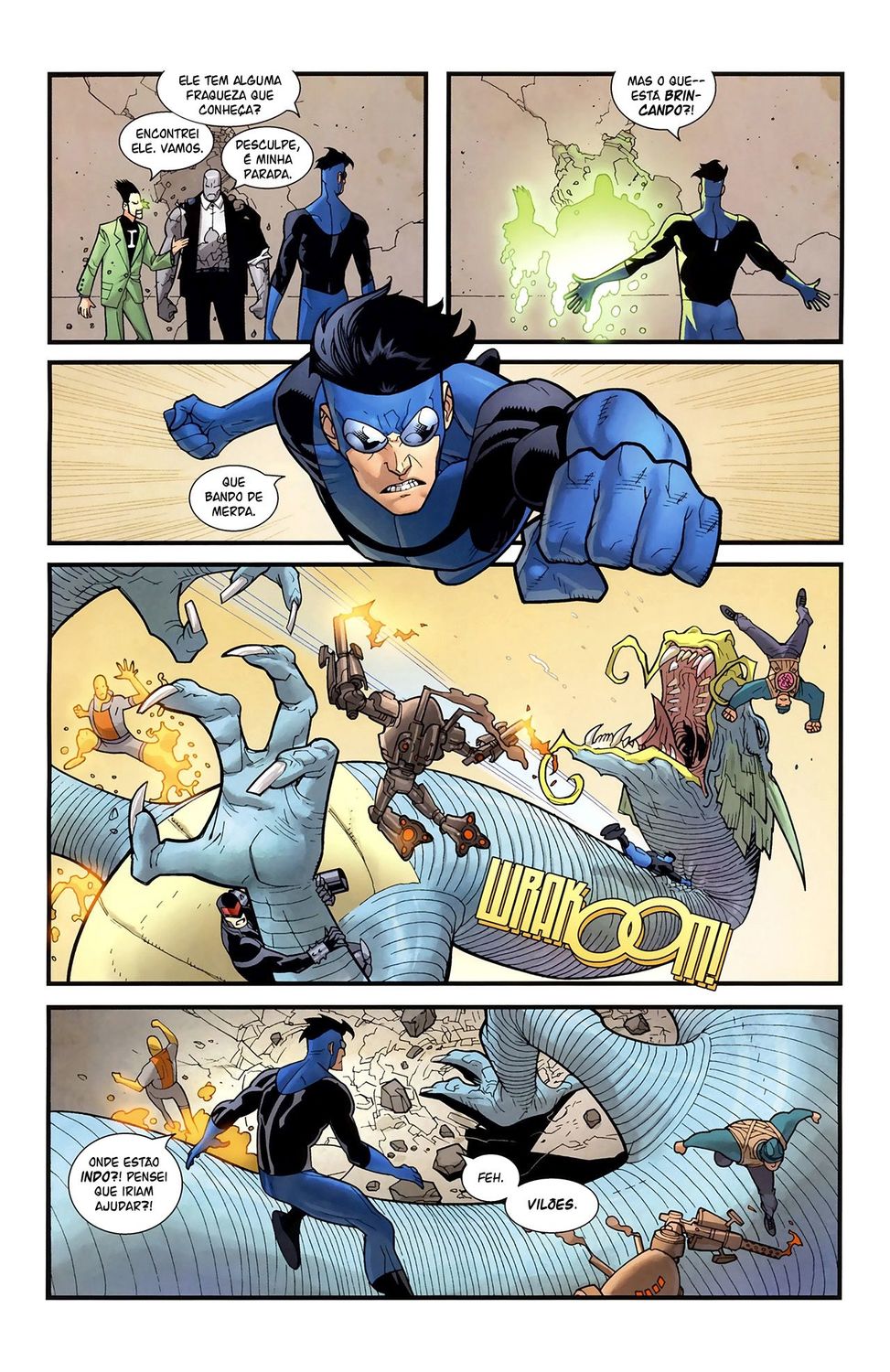 Read Invencível (2003) (pt) Manga Online