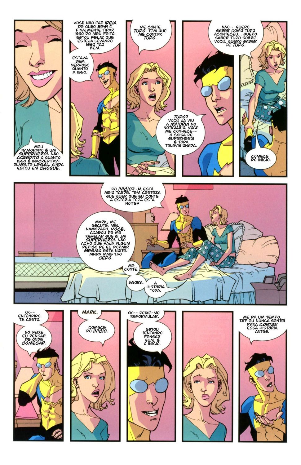 Read Invencível (2003) (pt) Manga Online