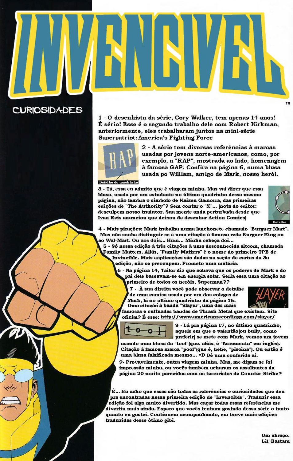 Read Invencível (2003) (pt) Manga Online