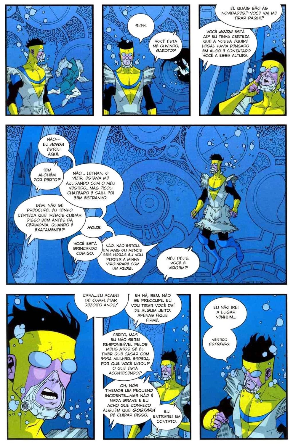 Read Invencível (2003) (pt) Manga Online