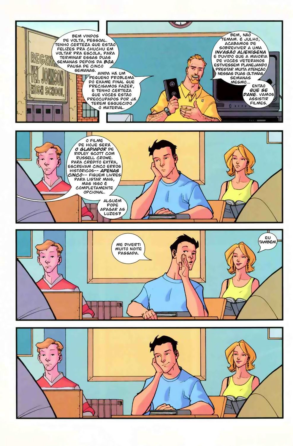 Read Invencível (2003) (pt) Manga Online