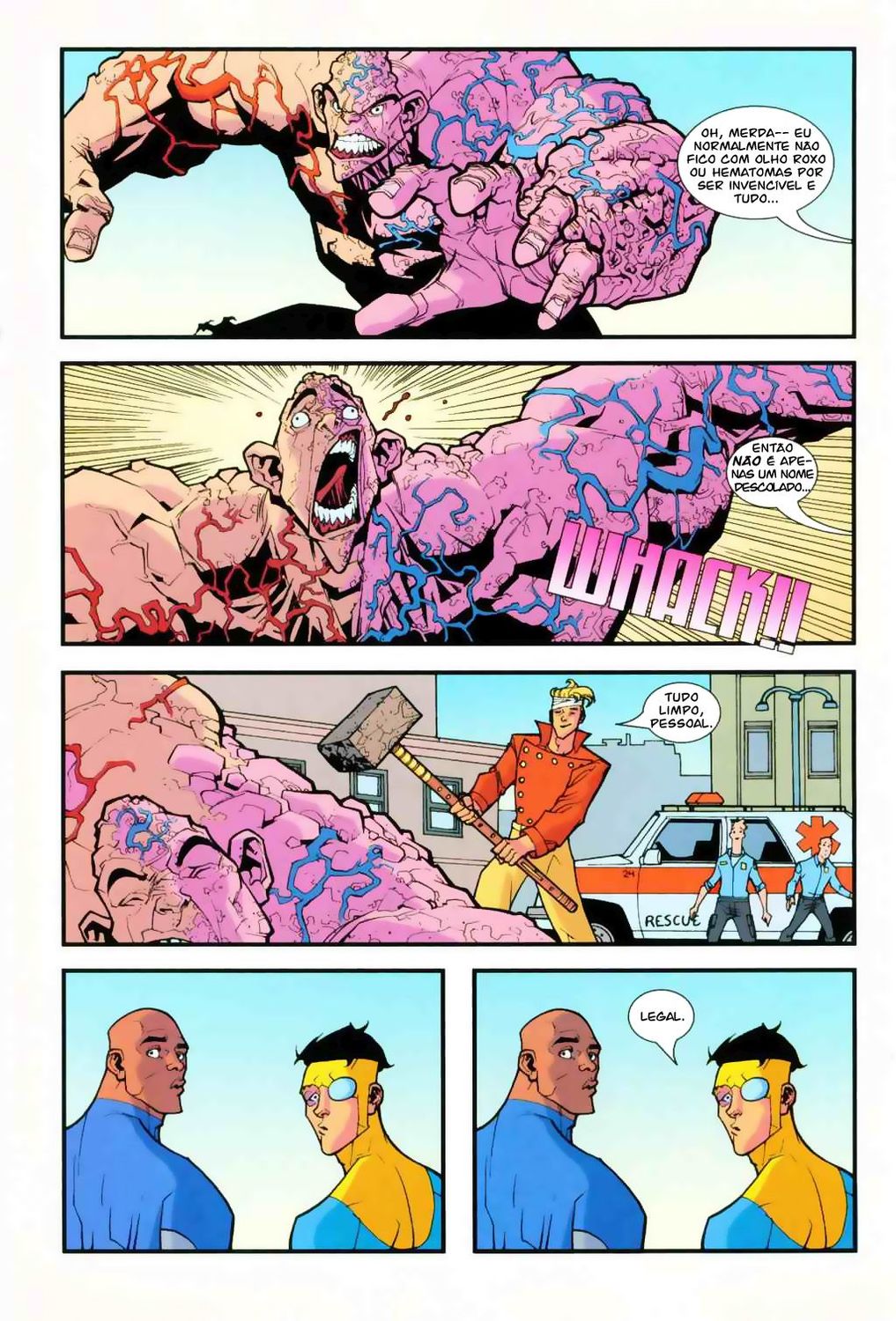 Read Invencível (2003) (pt) Manga Online