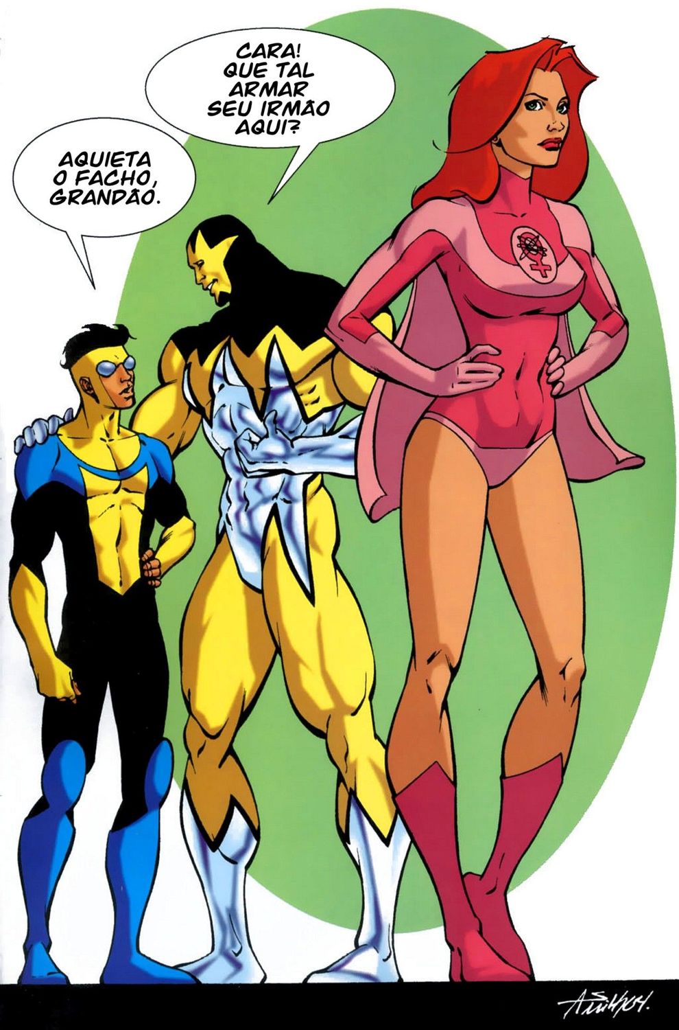 Read Invencível (2003) (pt) Manga Online