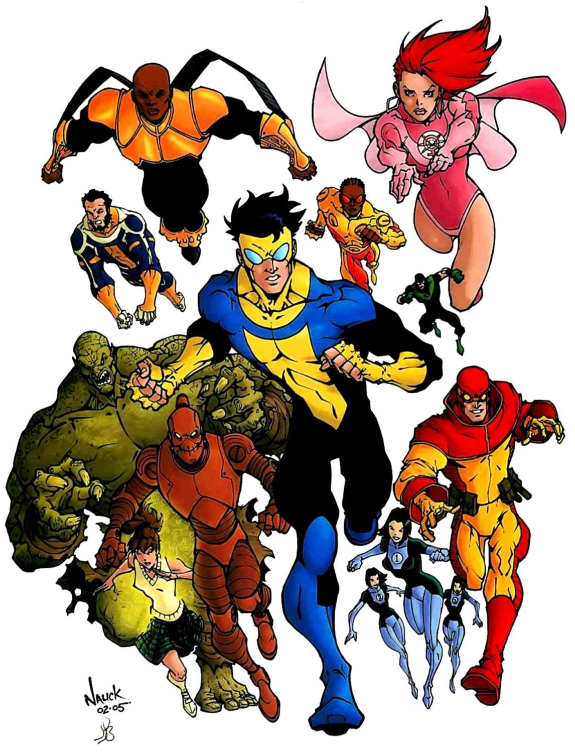 Read Invencível (2003) (pt) Manga Online