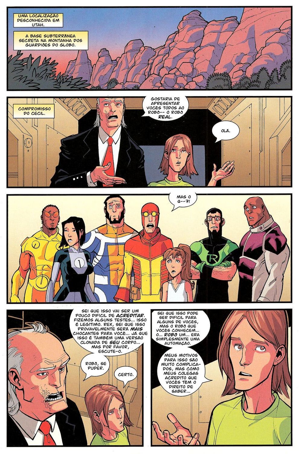 Read Invencível (2003) (pt) Manga Online