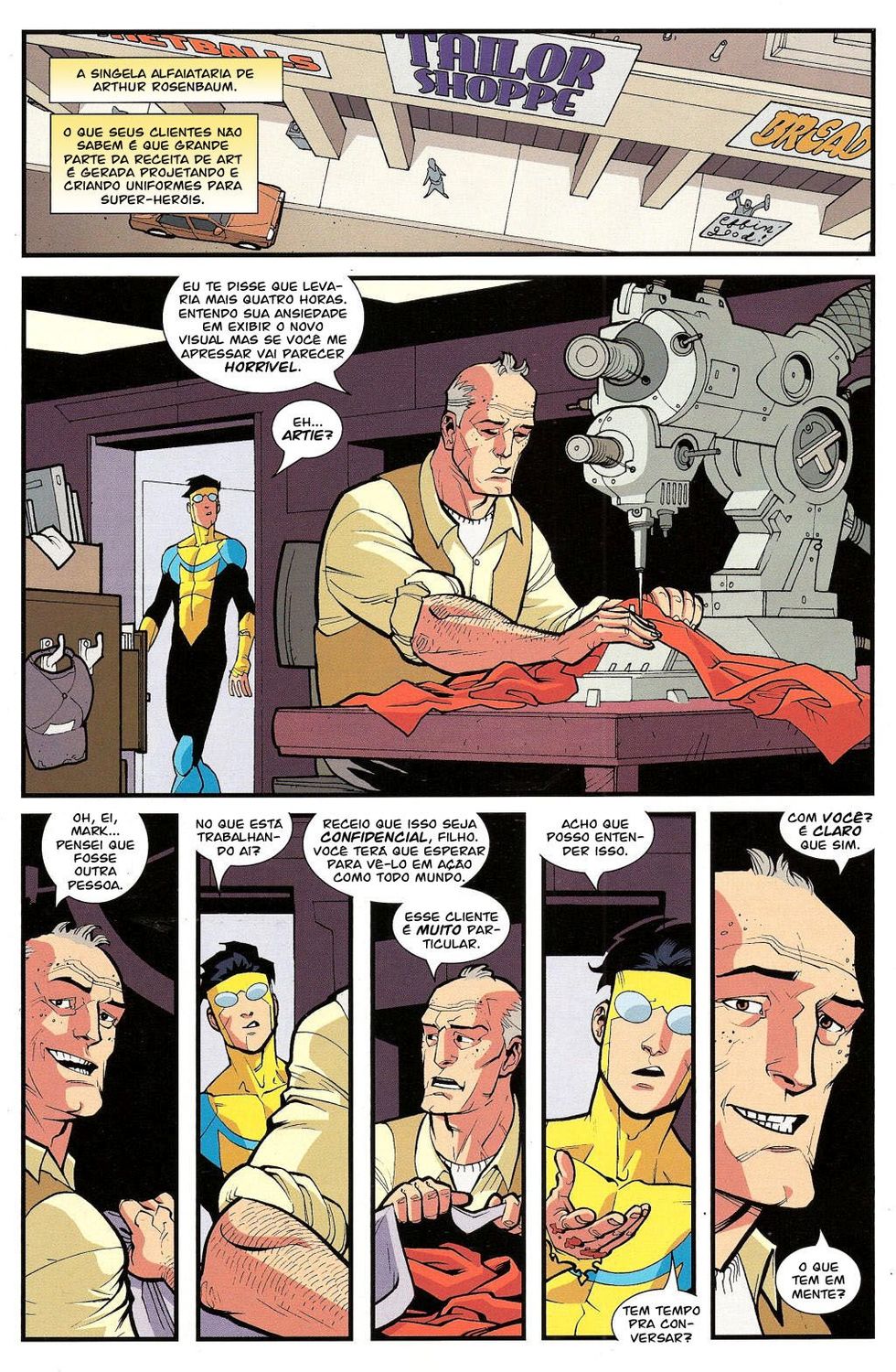 Read Invencível (2003) (pt) Manga Online