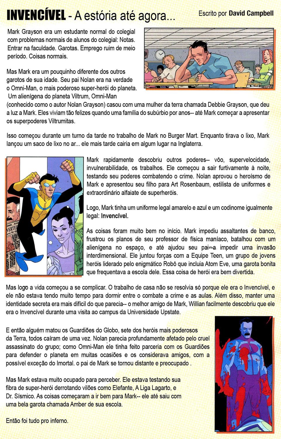 Read Invencível (2003) (pt) Manga Online