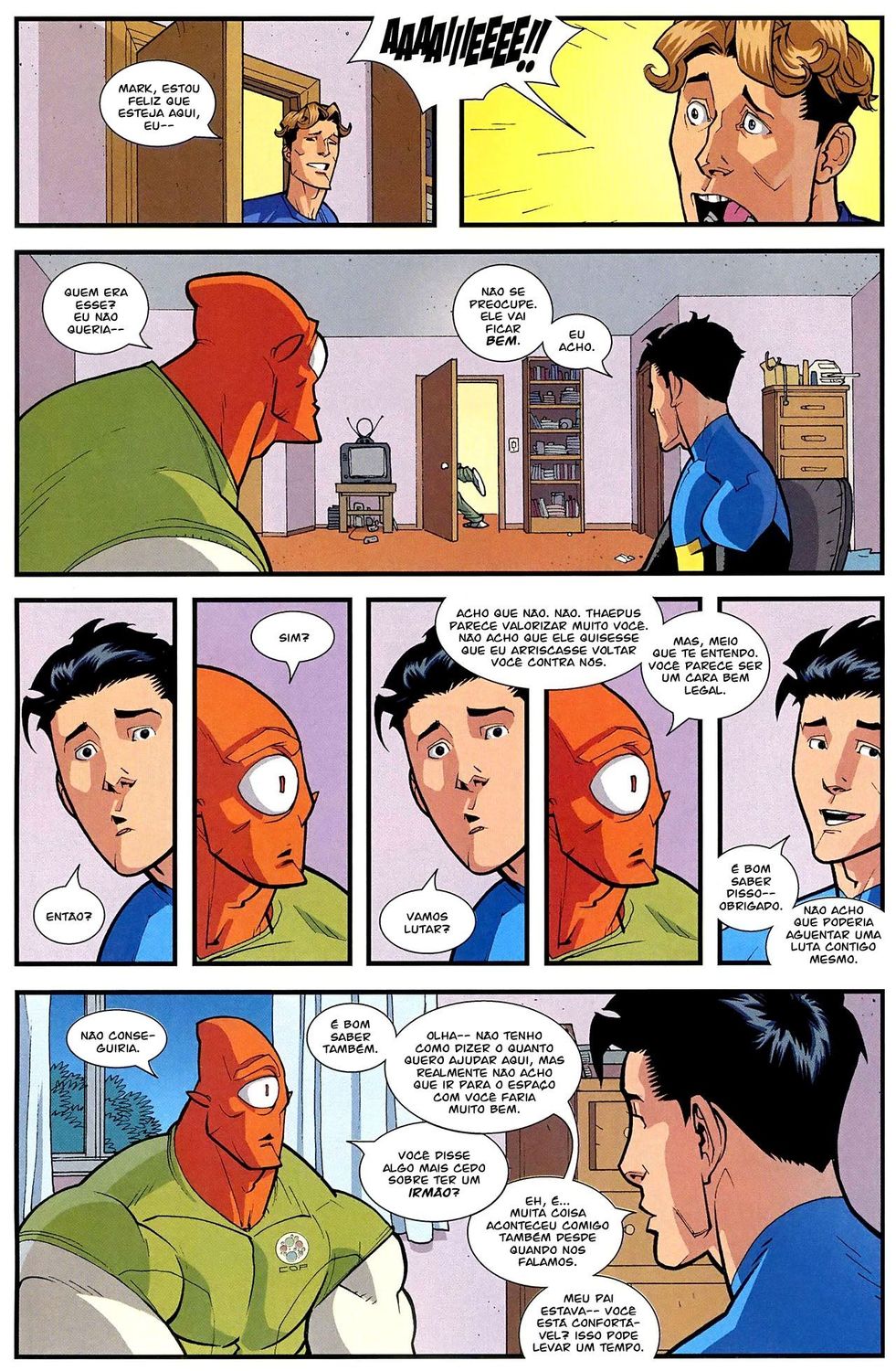 Read Invencível (2003) (pt) Manga Online