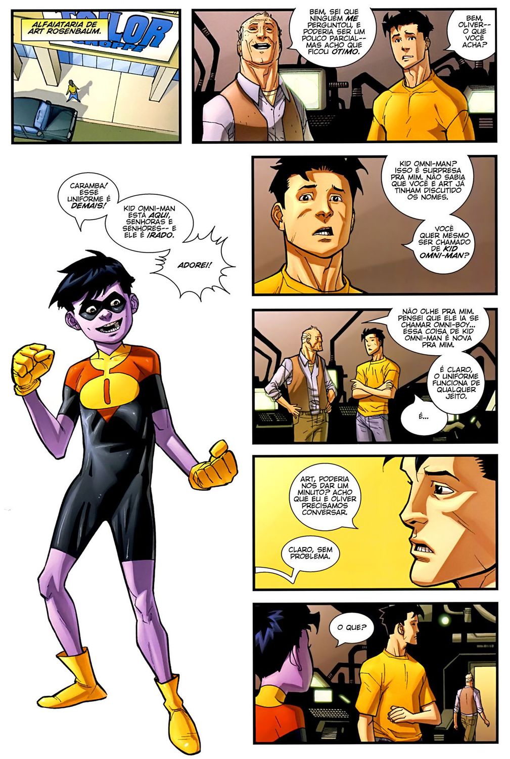 Read Invencível (2003) (pt) Manga Online